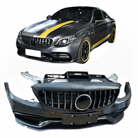 Kit de carrocería de parachoques delantero Mercedes-Benz Clase C AMG W205 usado para piezas originales de automóviles de segunda mano