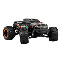 Haiboxing 1/16 2.4G 4WD Camioneta RC con Escobillas, Juguetes con Luces LED, Auto RC Eléctrico Todoterreno Grande, Piezas RTR HBX 16889