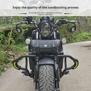 Barra Protectora de Motor para Motocicleta de Alta Resistencia para QJMOTOR Flash 500S, Protector de Chasis - Product Image 4