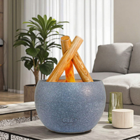 2025 Mini USB Électrique 100ml Aromathérapie Huile Essentielle Diffuseur Cool Mist Fire Flame Humidificateur