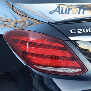 AURON para Serie C W205 Luz de arranque con efecto de respiración, Luz de señal de giro secuencial estilo Maibach, Luz trasera con patrón de diamante, Luz de reequipamiento - Product Image 5