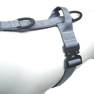 Aircraft Aluminum Tactical <b>Dog</b> <b>Harness</b> for Large <b>Dogs</b> Padded No Pull Heavy Duty Nylon Adjustable Pet Vest - Product Image 2