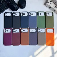 Étui de téléphone portable à texture tissée pour iPhone 18 Pro Max / pour iPhone 18 Pro