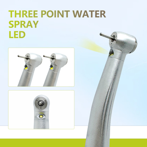 Kit Professionale per Manipoli Dentali ad Alta e Bassa Velocità, Aria Compressa, con Pulsante, 4 Fori, 2 Fori, Turbina, Contrangolo, Manipolo Dritto - Product Image 3