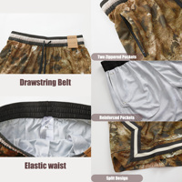 Shorts décontractés d'été pour hommes, respirants en maille, sublimation, mode sportive, basketball, football, shorts essentiels