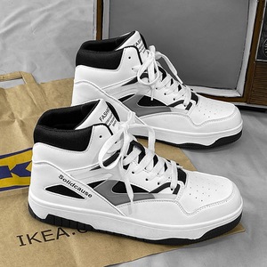 <strong>2026</strong> New Men's High Top Sneakers New Arrival Novel Trend Street Style Comfortable Rubber Insole Casual <strong>Basketball</strong> <strong>Shoes</strong> - Product Image 4