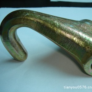 Slip Hook J Hook HK-9 Carbon Steel Zinc Plated Ring Head Class C Level 4 Connect Use - Product Image 3