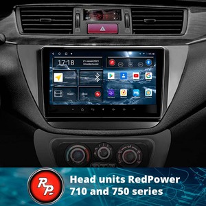 Redpower HI-FI DVD สำหรับรถยนต์มิตซูบิชิแลนเซอร์2000-2010เครื่องเล่นมัลติมีเดีย DSP 10.0แอนดรอยด์ - Product Image 3