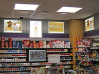 Boîte publicitaire lumineuse led slim a1 a2 a3 a4, avec cadre en aluminium, pour publicité