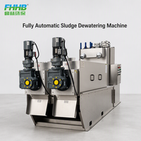 Filter Press Industri Otomatis untuk Pengeringan Air Limbah Mesin Pengering Lumpur Pompa Motor Peralatan Dehidrator Lumpur