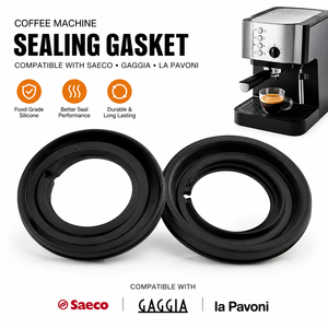 Joint d'étanchéité en caoutchouc silicone EPDM de qualité alimentaire personnalisé pour <span class=keywords><strong>machine</strong></span> à café, compatible avec les machines à expresso Saeco, Gaggia, La <span class=keywords><strong>Pavoni</strong></span> - Product Image 1