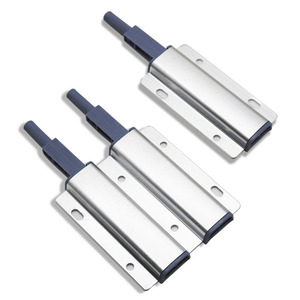 Aluminum Alloy <b>Rebound</b> Mechanism Press Type Self Springing Handle Free Cabinet Drawer Wardrobe Door Opening Hardware - Product Image 1
