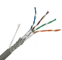 CAT5e Bare Copper Network Lan Cable, SSTP Shielding Cables