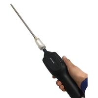Sonde d'échantillonnage de gaz portable à main avec tube connecté 1000 ML/min Filtre à poussière Pompe d'échantillonnage d'air portable avec détecteur de gaz
