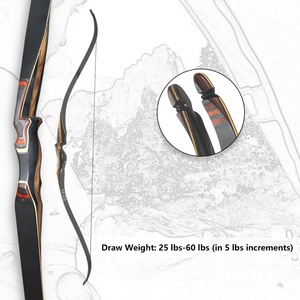 Arco de Caza Old Mountain Volcano 2023, 60 Pulgadas, para Zurdos, de Fibra de Carbono, Arco Recurvo, Arco y Flecha de Madera para Zurdos - Product Image 5