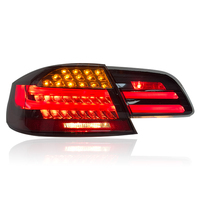 Feux arrière LED à lentille transparente SJC Auto pour Série 3 M3 E92 E93, ensemble de feux arrière
