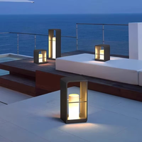 Nouvelle lampe LED extérieure étanche IP65 en acier inoxydable, alimentation CA, DC 12V, blanc chaud 3500K, 90lm/W, pour aménagement paysager