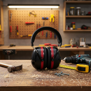 Orejeras Plegables Reutilizables de ABS con Reducción de Ruido de 34dB, Protector Auditivo Intrínsecamente Seguro <span class=keywords><strong>para</strong></span> Tiro y Construcción - Product Image 1
