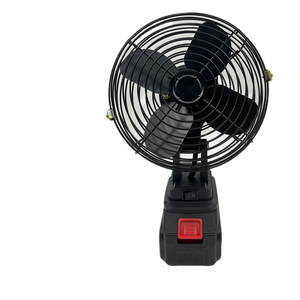 Ventilateur sans fil alimenté par batterie lithium-ion de 8 pouces, vente directe d'usine ; portable ; pour les chantiers de construction, le camping, les maisons - Product Image 2