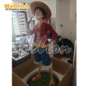 Nouvelle figurine tendance Monkey D <span class=keywords><strong>Luffy</strong></span>, figurine <span class=keywords><strong>Luffy</strong></span> <span class=keywords><strong>souriant</strong></span>, modèle en résine, jouet pour cadeaux - Product Image 2