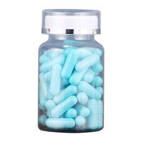 Vente en gros de flacons à pilules en plastique PET de 120 ml et 150 ml, contenants à large ouverture pour capsules, emballage pour compléments vitaminiques avec bouchon résistant aux enfants