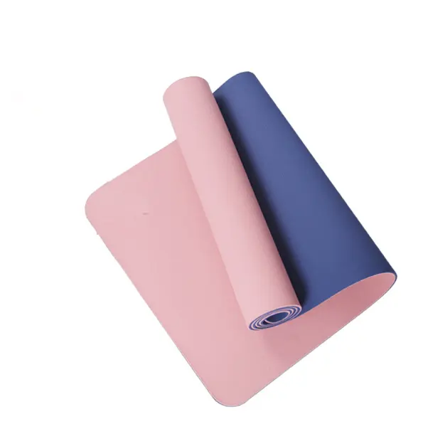 Büyük envanter gümrükleme TPE/PVC doğal kauçuk yoga mat düşük fiyat