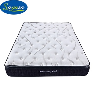 home furniture customized size pocket spring memory foam latex queen mattress king size mattress foam top mattress