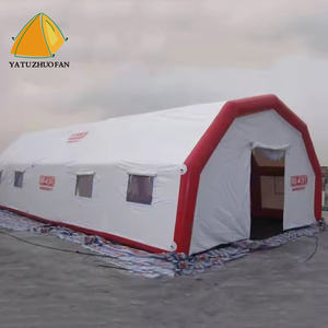 เต๊นท์เป่าลมสำหรับแคมป์กลางแจ้งเต๊นท์เป่าลมสำหรับท่องเที่ยวและป้องกันภัยพิบัติขนาดใหญ่10คนกันน้ำได้ - Product Image 5