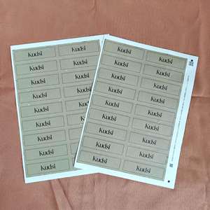 Autocollants personnalisés en papier texturé pour logo d'entreprise, étiquettes de salutation imprimées sur mesure pour scellage - Vente en gros - Product Image 5