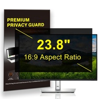 Protection d'écran anti-lumière bleue et anti-reflets, filtre de confidentialité anti-espion à double sens pour moniteur de bureau Dell 23,8 pouces 16:9