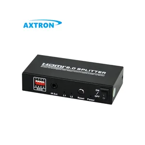 4K 60Hz 1 trong 2 ra UHD EDID HDMI Splitter