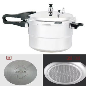 Olla a Presión con Rejilla para Vapor, Olla a Presión de Aleación de Aluminio de Doble Uso para Cocina de Gas - Product Image 5