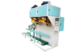 <span class=keywords><strong>Machine</strong></span> de pesage, de remplissage et d'emballage semi-automatique pour charbon de bois, pommes de terre, ail, citron vert, blocs de gravier et pierres, capacités 5kg, 10kg, 25kg, 50kg - Product Image 3