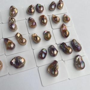 Perlas de Agua Dulce Naturales con Forma Barroca, Venta al Por Mayor del Fabricante, Bloques de Perlas Sueltas con Luz Intensa para Accesorios de Bricolaje - Product Image 4