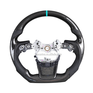 Volante de Fibra de Carbono con Cuero Perforado para Toyota CROWN <span class=keywords><strong>Sienna</strong></span>, Producto Nuevo - Product Image 3