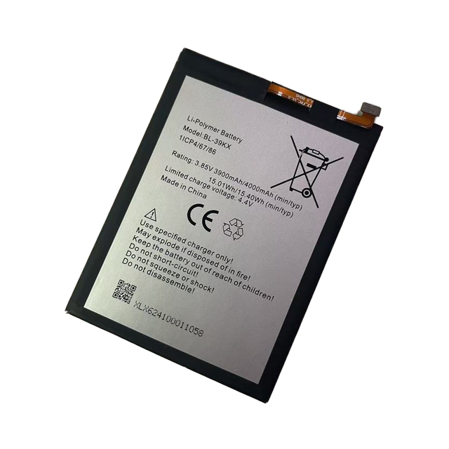 Explosive New OEM BL-39MT Li-ion 3900mAh Lithium Battery Rechargeable Mobile Phone for Tecno in Stock Black 3.85V