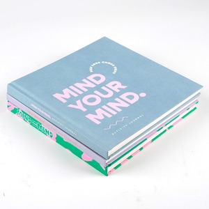 Cuaderno de Tapa Dura con Logotipo Personalizado A5, Diseño de Tapa de Tela, Páginas Rayadas, Caja de Regalo, Estilo Impreso para Tomar Notas Personalizadas - Product Image 2