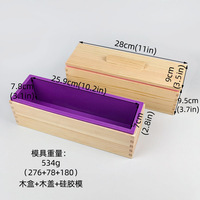Moule à savon rectangulaire en silicone de 1200 ml, fait à la main avec du moule en résine de silicone, fabriqué en Chine