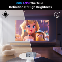 Projecteur Vidéo Ultra 4K Haute Luminosité Everycom HQ9W Android 12 pour Cinéma Maison