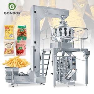 Potato Chip Sachet <b>Small</b> Granule Food Brown Sugar Cube 50kg 50 Kg <b>Coffee</b> Milk Powder Packaging Packing Filling <b>Machine</b> - Product Image 1