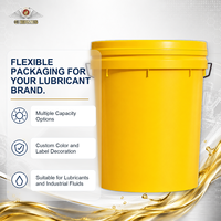 Bidón de Lubricante Vacío Amarillo de 13L / 16L / 18L / 20L, Empaque de Lubricante Personalizado al por Mayor, Proveedor de Empaques Personalizados