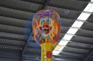Gioco Gonfiabile da Esterno con Campana e Martello, Gioco di Forza per Carnevale per Bambini e Adulti - Product Image 3