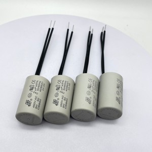 Condensateurs de démarrage et de fonctionnement pour moteurs AC de pompe à eau à film personnalisés <span class=keywords><strong>CBB60</strong></span> 2.5-3.5F certifiés CQC CE <span class=keywords><strong>450VAC</strong></span> - Product Image 3