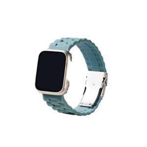 OEM/ODM YUNSE, nuevos productos, correa de reloj deportiva de silicona resistente al agua, pulsera de goma suave, correa de reloj con hebilla desplegable - Product Image 3