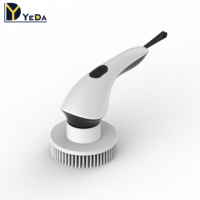 Brosse de nettoyage électrique portable IPX7 Brosse électrique sans fil pour fenêtre, canapé et table Outils de nettoyage, nettoyage pratique et rapide