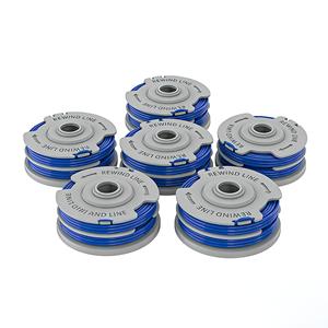 6 แพ็ค FLY289 สายเอ็นตัดหญ้าแบบม้วน ขนาด 1.65 มม./36 ฟุต สายไนลอนสำหรับ Flymo Contour 500 XT Power Trim 500XT Mini Trim - Product Image 1