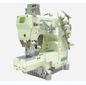 Nueva en Stock, Buen Precio, Máquina de Coser Industrial Manual <span class=keywords><strong>Yamato</strong></span> de 2/3 Agujas, Cama Cilíndrica Optimizada, Máquina de Coser Interlock <span class=keywords><strong>100</strong></span> - Product Image 1
