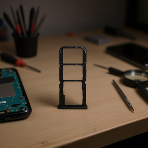 Bandeja de SIM Negra para Realme C67 4G, Pieza de Reparación Electrónica - Product Image 3