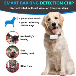 JiaBei Touch <b>Button</b> <b>Dog</b> Bark Control Collar Rechargeable Vibration Training Device Digital LED Display for <b>Dogs</b> - Product Image 5