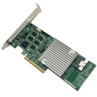 Carte de contrôle 8 ports interne 12 Gb/s adaptateur RAID SAS/SATA PCIe Gen4 X8 interface puce SAS3908L AOC-S3908L-HBIR-16DD 32 Gb/s